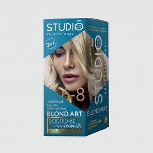 Осветлитель для волос до 8 уровней STUDIO 3d 1 шт