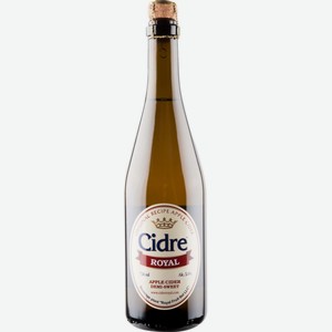 Сидр яблочный Cidre Royal полусладкий 5 % алк. Беларусь, 0,75 л
