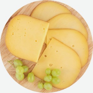Сыр полутвёрдый Киприно Горный мастер 50%, кусок, 1 кг