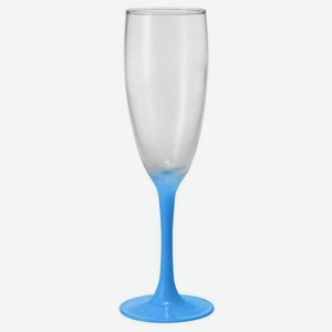 Бокал для шампанского Z1687/24 G цвет: голубой, 170 мл
