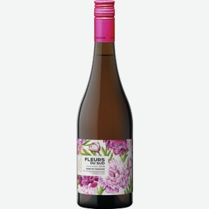 Вино Цветы ТАМАНСКИЙ ПОЛУОСТРОВ розовое, сухое, 0.75л
