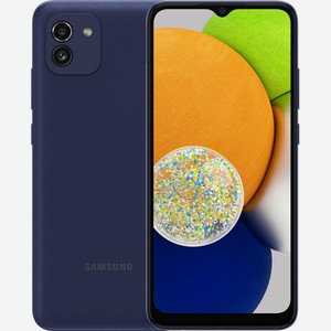 Смартфон Galaxy A03 4 128Gb Global Blue Samsung
