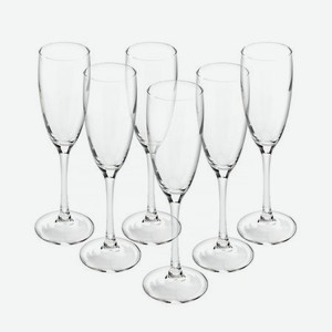 Набор бокалов для шампанского Luminarc Signature/Эталон 170 мл 6 шт