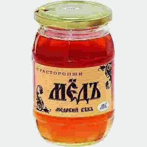 Мёд Расторопшевый Медовый Век 450г Стекло