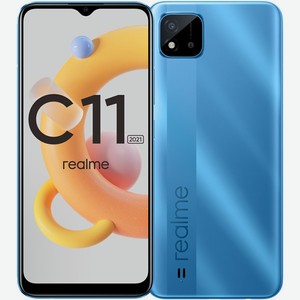 Смартфон C11 2021 64Gb Blue Realme