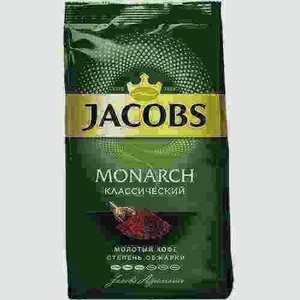 Кофе Молотый Jacobs Monarch 230г Вакуумная Упаковка