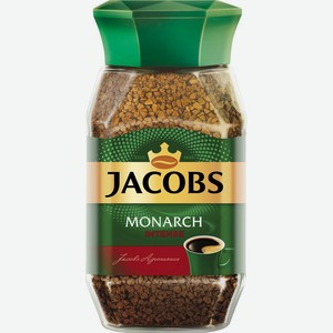 Кофе растворимый JACOBS Monarch intense натур. сублимированный ст/б, Россия, 95 г