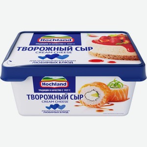 Сыр HOCHLAND творожный для кулинарии 65% без змж, Россия, 400 г