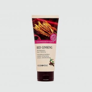 Пенка для умывания с красным женьшенем FOODAHOLIC Red Ginseng Skin Relaxation Foam Cleansing 150 мл