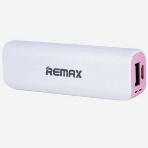Внешний аккумулятор Mini 2600 mAh Бело розовый Remax