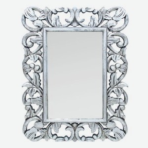 Зеркало в раме Ramlex Матильда сильвер 60х80 см
