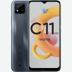Смартфон C11 2021 64Gb Grey Realme