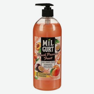 Жидкое мыло Milgurt «Персик и маракуйя в йогурте», 860 г