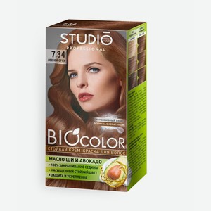 Краска д/волос <STUDIO Biocolor> 7.34 Лесной орех 115мл Россия