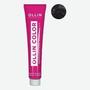 Перманентная крем-краска для волос Ollin Color 60мл: 2/0 Черный