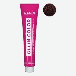 Перманентная крем-краска для волос Ollin Color 60мл: 4/4 Шатен медный