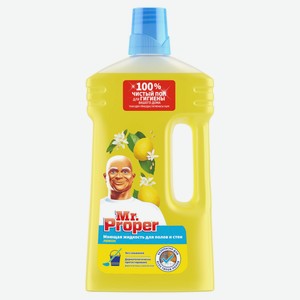 Средство моющие Mr. Proper Классический Лимон, 1 л
