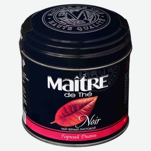 Чай черный Maitre de The Горный Диань листовой, 100 г