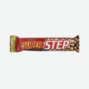 Шоколад Славянка 65г Super Step нуга/арахис/карамель