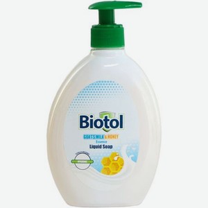 Мыло жидкое Biotol 500 мл козье молоко и мед