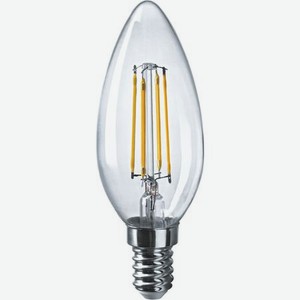 Лампа филаментная Онлайт LED ОLL C35 12ВТ-230-2700К-Е14