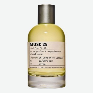 Musc 25: парфюмерная вода 50мл уценка