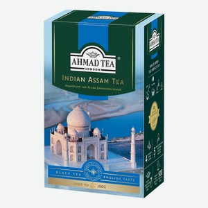 Чай черный Ahmad Tea Indian Assam Tea индийский ассам листовой 100 г