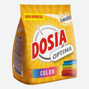 Стиральный порошок Dosia Optima Color для цветного белья 1,2 кг
