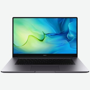 Ноутбук MateBook D 15 Core i5 1135G7 8Gb SSD256Gb Intel Iris Xe Graphics 15.6 IPS FHD 1920x1080 Windows 11 Home grey WiFi BT Cam, 53013ERT Huawei