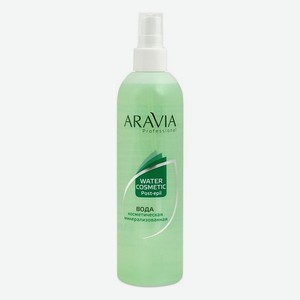 Вода косметическая минерализованная с мятой и витаминами ARAVIA Professional, 300 мл