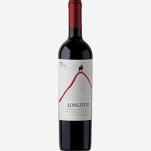 Вино Лонгитуд карменер сух.крас. 13,5% 0,75 л /Чили/