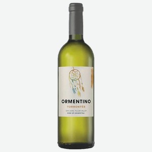 Вино Орментино Торронтес бел. сух. 12,5% 0,75 л /Аргентина/