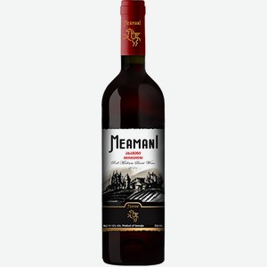 Вино Ахашени крас. п/сл. 11-13% 0,75 л Меамани /Грузия/