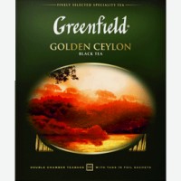 Чай   Greenfield   Golden Ceylon черный в пакетиках, 100 шт