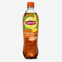 Напиток безалкогольный   Lipton   Холодный чай с персиком, 0,5 л