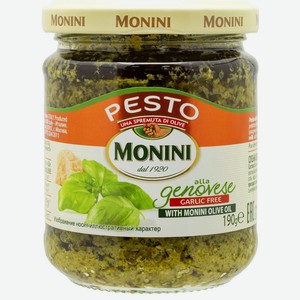 Соус Monini Pesto Genovese без чеснока, 190г