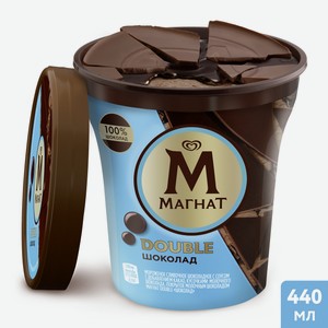 Мороженое Магнат Дабл шоколад, 310г