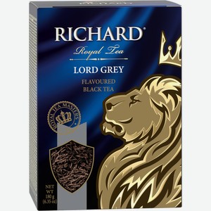 Чай Richard Lord Grey черный листовой с добавками, 180 г