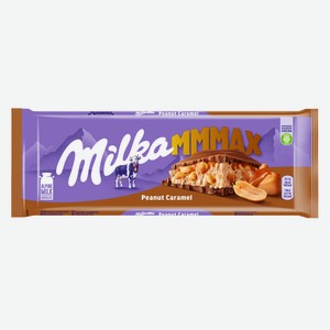 Шоколад Milka арахис-карамель, 276г