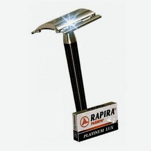 Бритвенный станок Rapira Platinum Lux мужской с набором лезвий