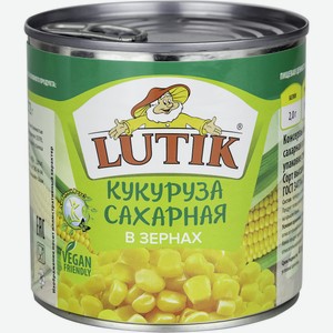 Кукуруза Lutik отборная в зернах 425 г