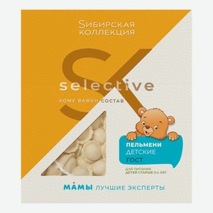 Пельмени Сибирская Коллекция Selective детские 500 г