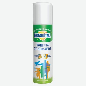 Аэрозоль от комаров Mosquitall Защита для взрослых, 150 мл