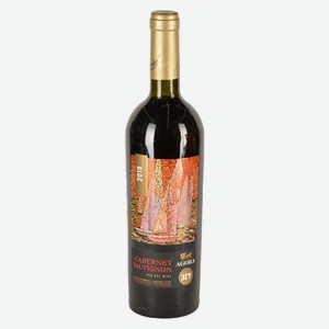 Вино Agora Cabernet Sauvignon красное сухое Россия, 0,75 л
