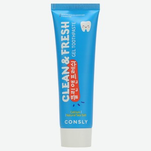 Зубная паста CONSLY Clean&Fresh кальций и морская соль, 105 г