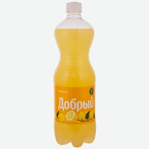 Напиток Добрый Лимонады России Лимонад газ.1,0л ПЭТ