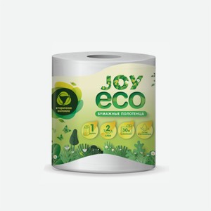 Бумажные полотенца  JOYeco  2-слойные 1 рулон