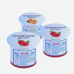 Йогурт термостатный КОЛОМЕНСКИЙ в ассортименте 130гр
