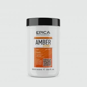 Маска для питания волос EPICA PROFESSIONAL Mask For Nutrition Amber Shine Organic 1000 мл