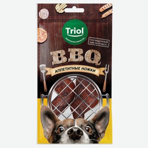 Лакомство для собак Triol аппетитные ножки BBQ, 105 г